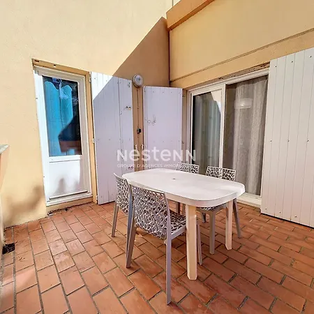 3122-T2 A 250M De La Plage Avec Terrasse, Et Garage Argelès-sur-Mer Exterior foto